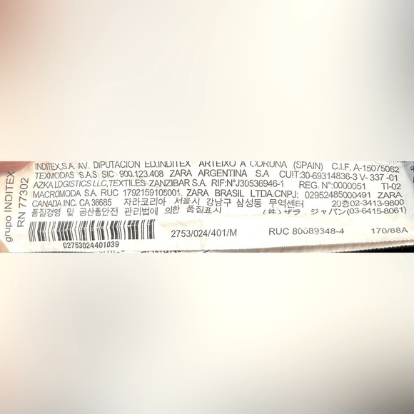 Zara Basic Collection Navy Blue Viscose Blend One-Button Blazer with Pockets, M - Picture 12 of 14